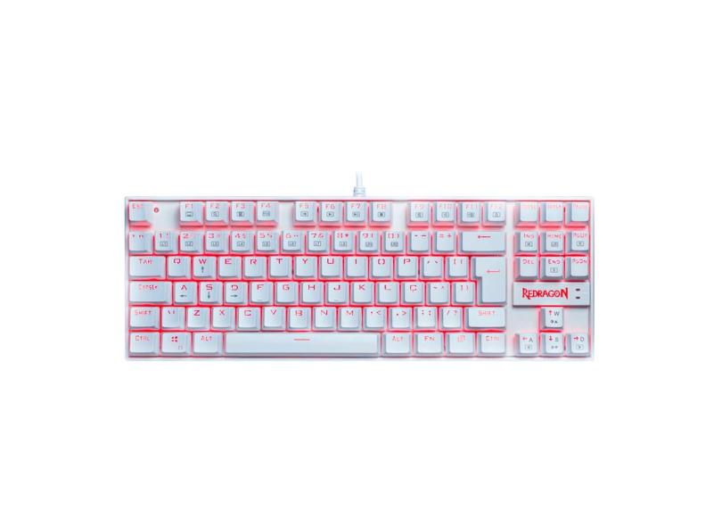 Teclado Mecanico Gamer Redragon Kumara Lunar, Switch Outemu Red, Abnt2 - K552w-2