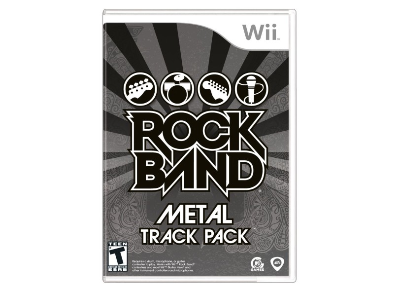 Jogo Rock Band: Metal Track Pack Wii EA