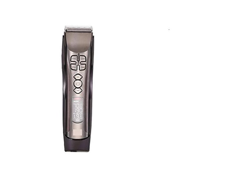 Aparador de cabelo Máquina de cortar cabelo profissional para salão de barbeiro LCD Aparador de cabelo Super máquina de corte 10pcs bicos 1,5-25mm Cuidados e estilo de cabelo