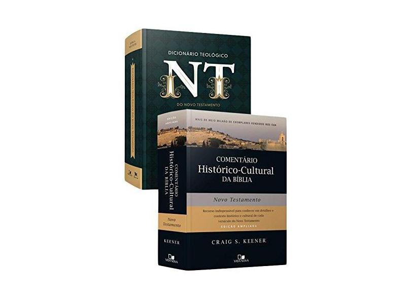 Estudando o Novo Testamento + Dicionário Teológico e Comentário Histórico-Cultural Novo Testamento - Caixa - G. Reid Daniel - 9798527500523