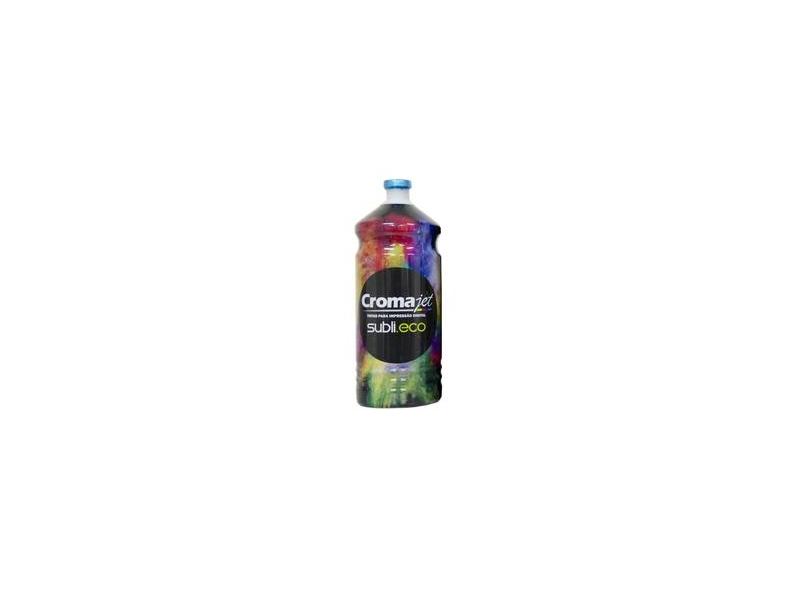Tinta Sublimática Para Epson L606 Ecotank Cyan 1kg Cromajet com o ...