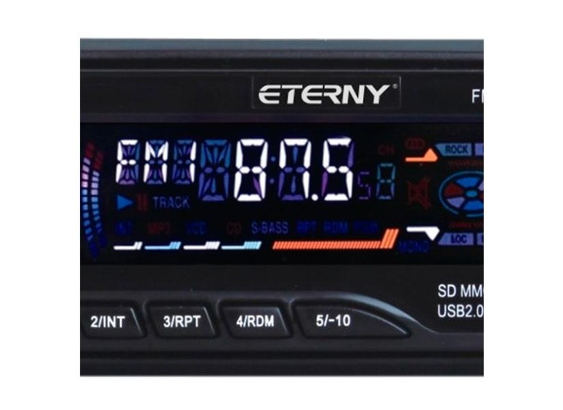 Som Automotivo MP3 Rádio Eterny ET33001