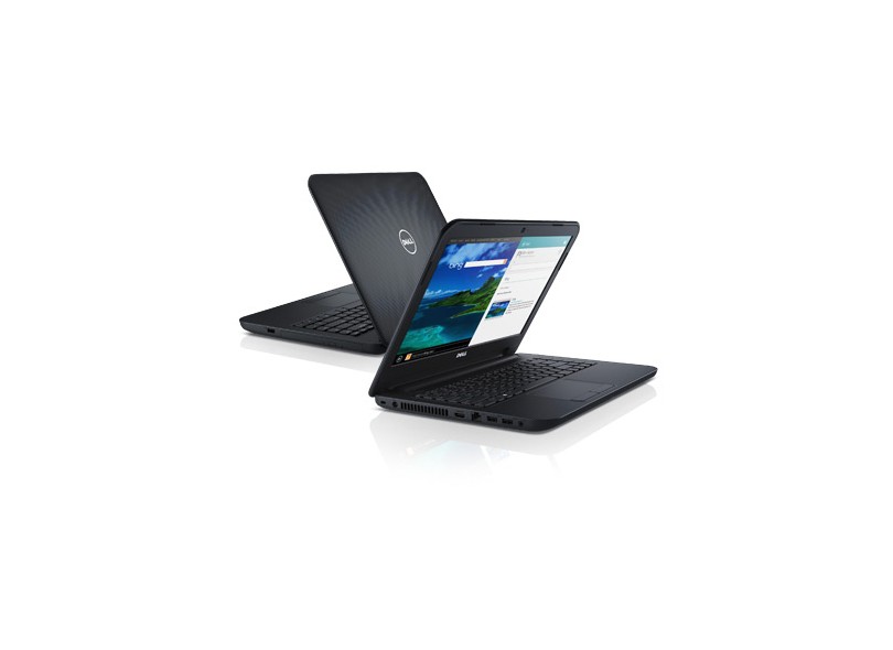 Notebook Dell Inspiron Intel Core i3 3217U 3ª Geração 4 GB de RAM HD 1 TB LED 14" Windows 8 Inspiron 14