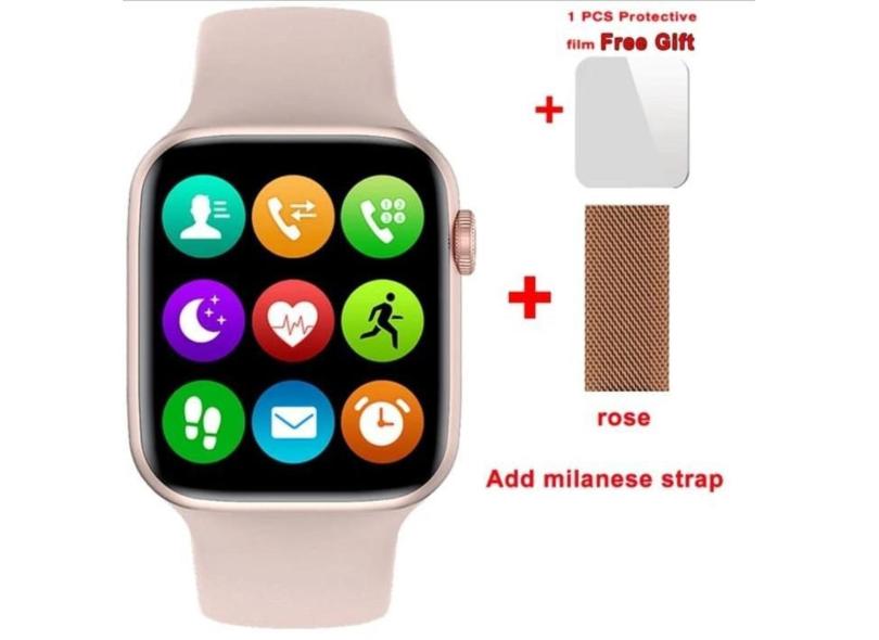 Relógio Smartwatch Iwo W37 Pro Serie 7 Versão Global português W 37 Pro Watch7-Unissex