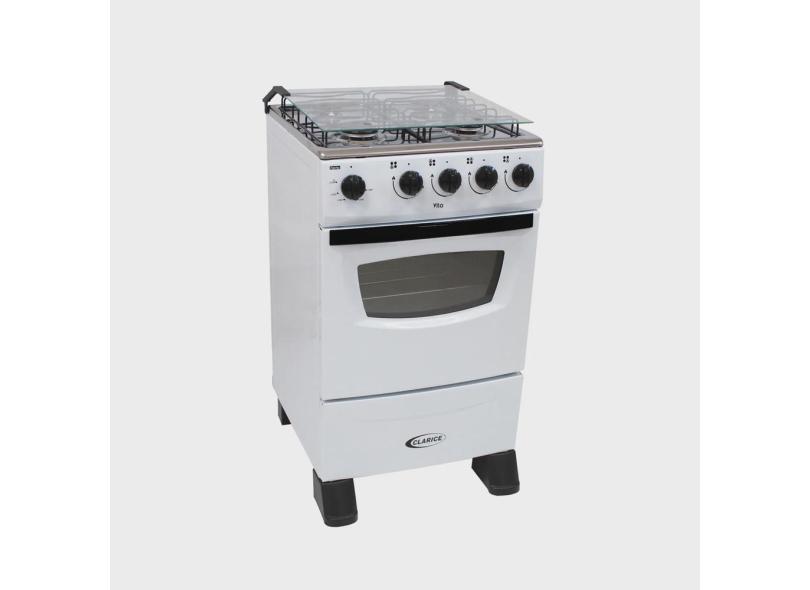 Fogão a Gás Vita 4 Bocas Acendimento Manual Branco