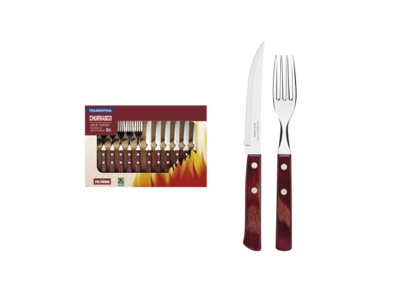 Faqueiro Tramontina Polywood 12 peças 