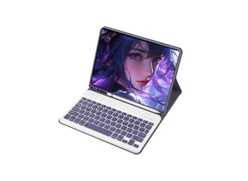 Capa+bluetooth Teclado Para iPad Air 13 Polegadas 2024