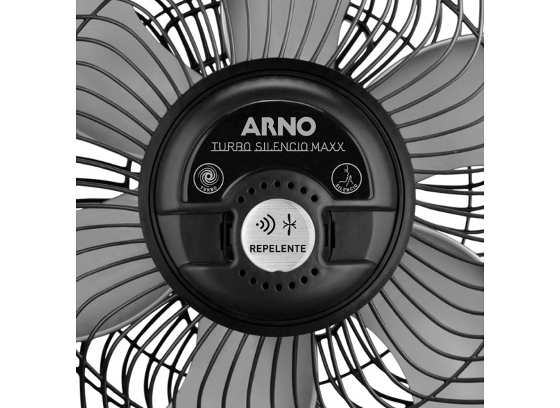 Ventilador de Coluna Arno Turbo Silêncio Maxx & Go 3 Velocidades