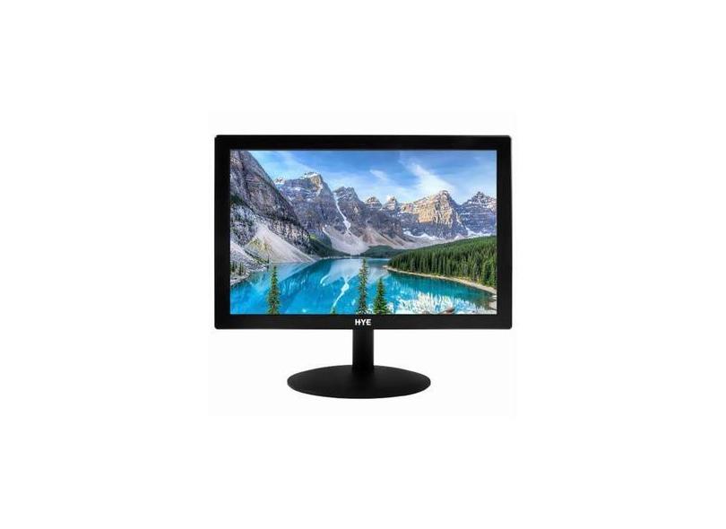 Monitor Hye Hy20wfnc Pol Hd Led Preto De 20 60Hz 5Ms