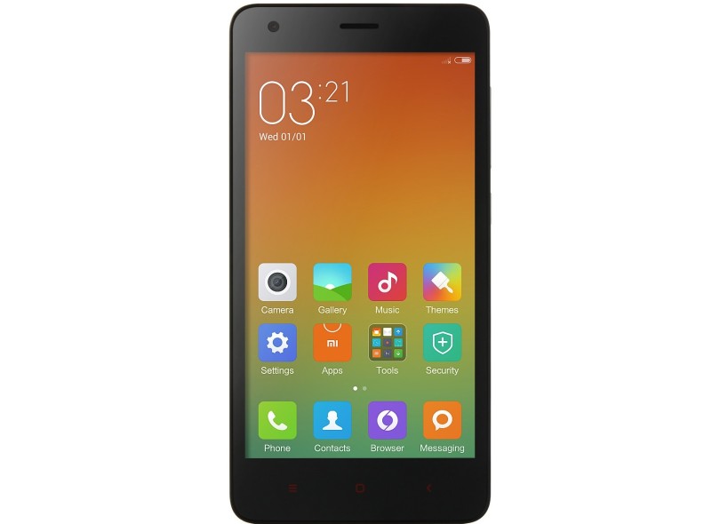 Smartphone Xiaomi Redmi 2 2 Chips 8GB Android 4.4 (Kit Kat) 3G 4G Wi-Fi