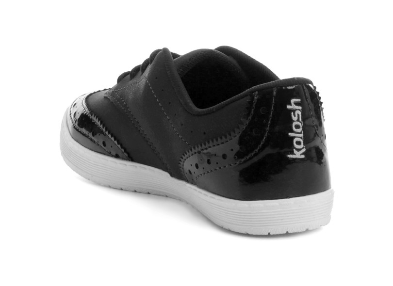 Tênis Kolosh Feminino Casual Oxford Brogue