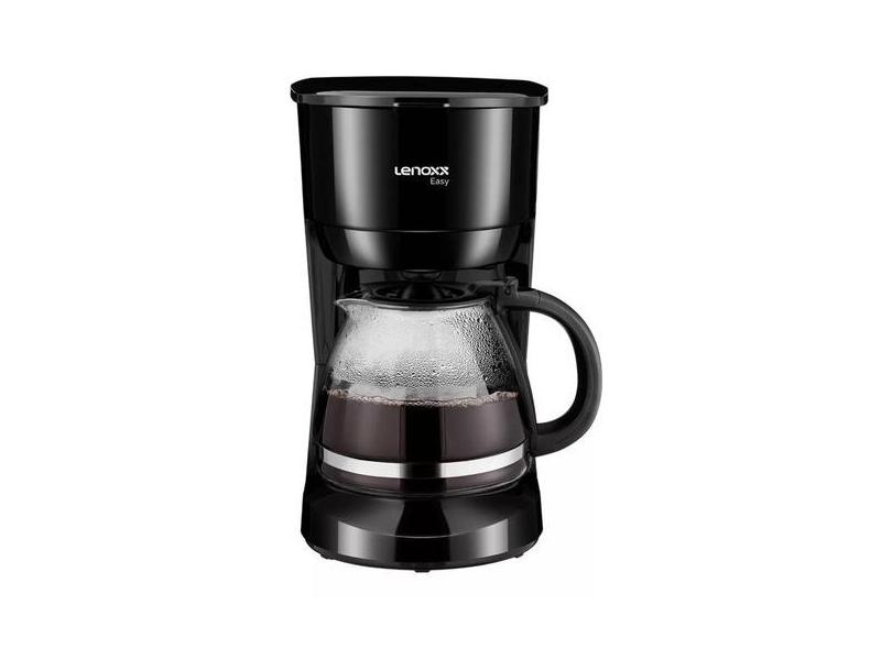 Cafeteira Eletrica Easy Preto 18 Cafes 127V - Pca018 Lenoxx , 110V