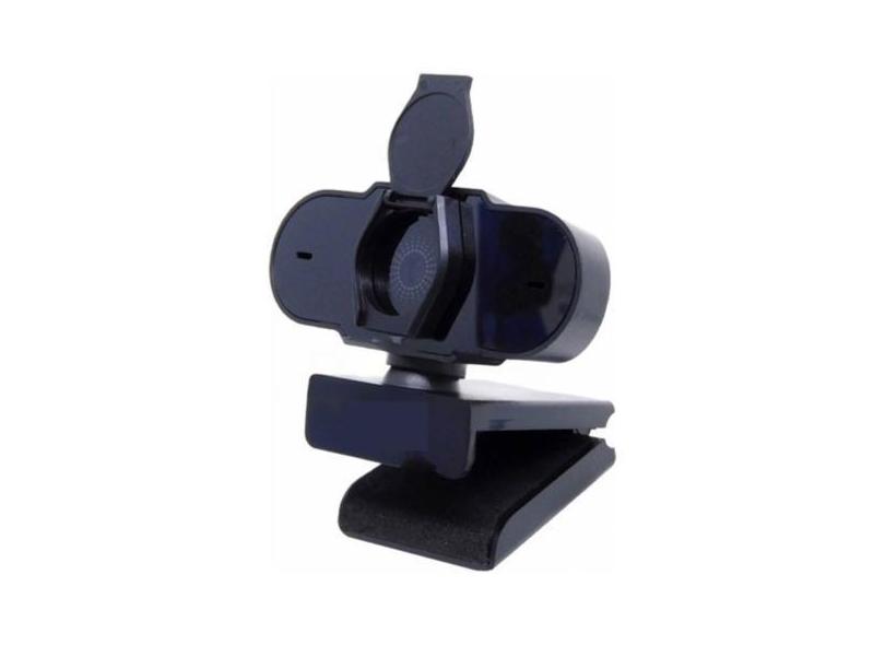 Webcam Com Microfone Embutido Com Tampa Protetora Sigma - Luatek