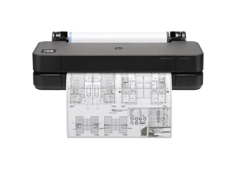Impressora Plotter HP Designjet T250 24" Jato de Tinta Colorida Sem Fio