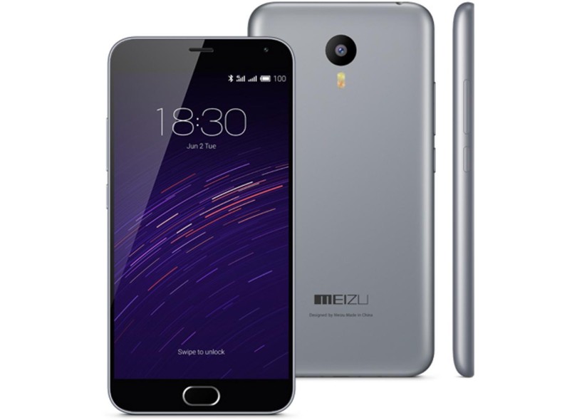 Smartphone Meizu M2 Note 2 Chips 16GB Android 5.0 (Lollipop) 3G 4G Wi-Fi