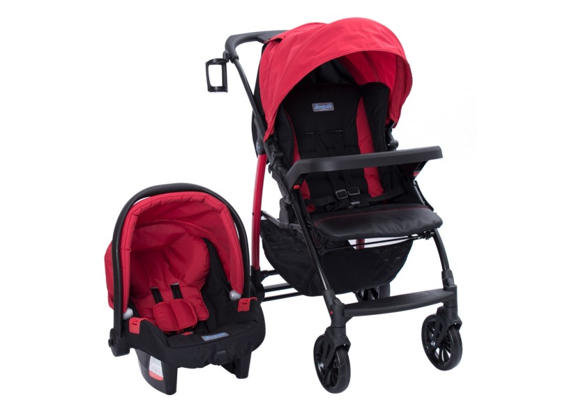 Carrinho de Bebê Travel System com Bebê Conforto Burigotto Modulo