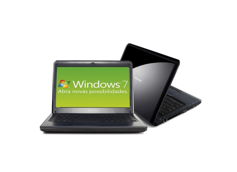 Notebook Positivo Premium LED 14" 6GB HD 750GB Intel Core i3 2310M Windows 7 Home Basic N9300