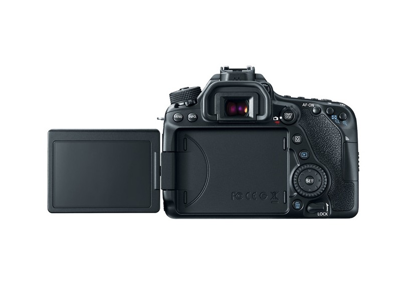Câmera Digital DSLR(Profissional) Canon EOS 24.2 MP Full HD 80D