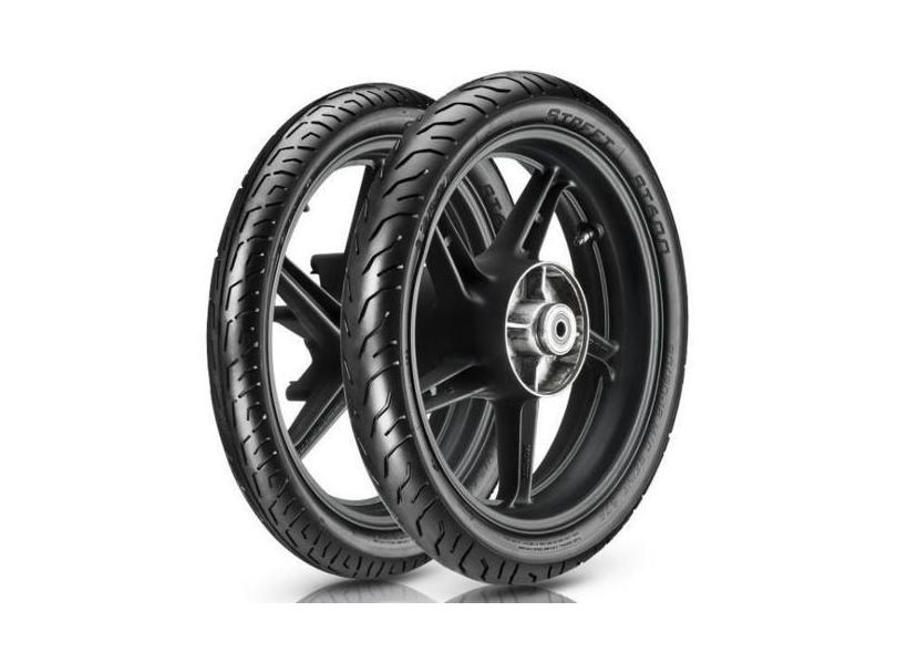 Pneu Traseiro Cg 160 Titan Ybr 125 Cbx 200 90/90-18 57p Tl St600 Vipal