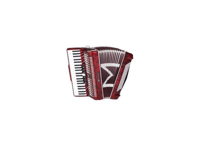 Acordeon Michael Vermelho 120Bx