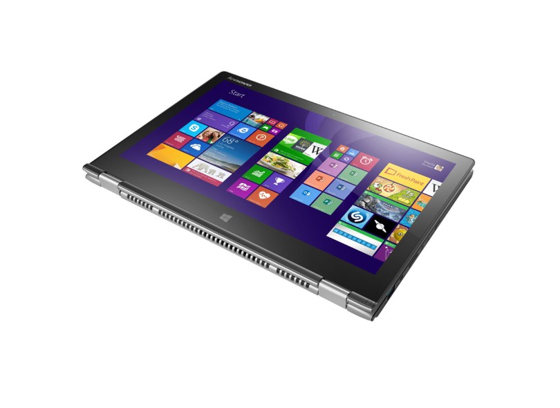 Notebook Conversível Lenovo Intel Core i5 4200U 4 GB de RAM HD 500 GB SSD 16 GB LED 13.3 " Touchscreen Windows 8.1 Yoga 2
