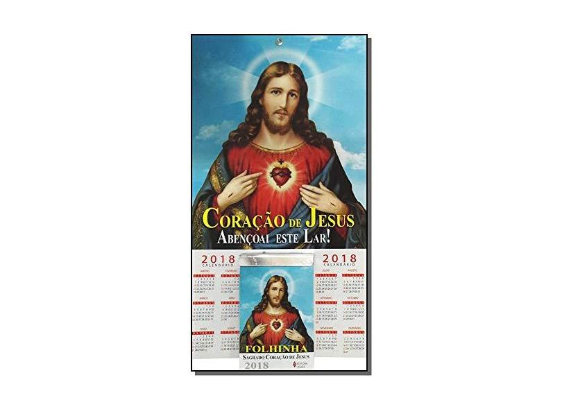 Folhinha S. C. Jesus 2018 - Edrian Josué Pasini - 7898563141000