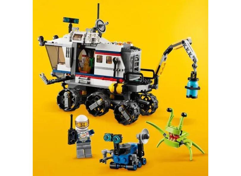 Lego Creator 31107 - Modelo 3 Em 1 - Carro Lunar Explorador com o ...