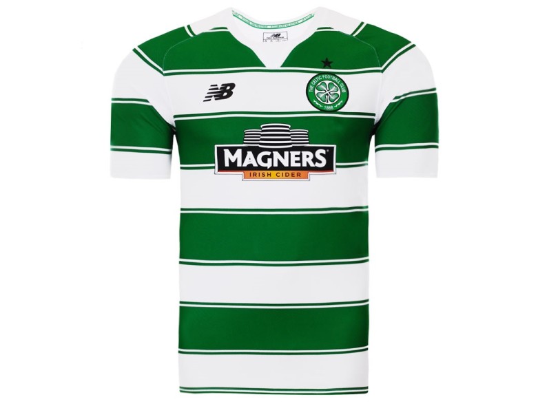 Camisa Torcedor Celtic I 2015/16 sem Número New Balance