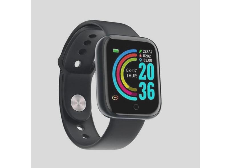 Relógio Smartwatch D20 Y68 Inteligente Android Ios Bluetooth