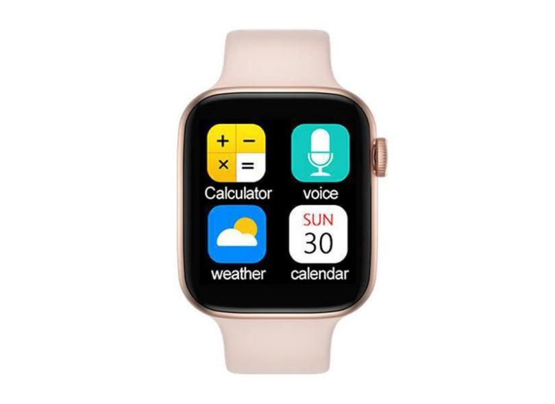 Relógio Inteligente T5 Pro Smartwatch Bluetooth Rosa
