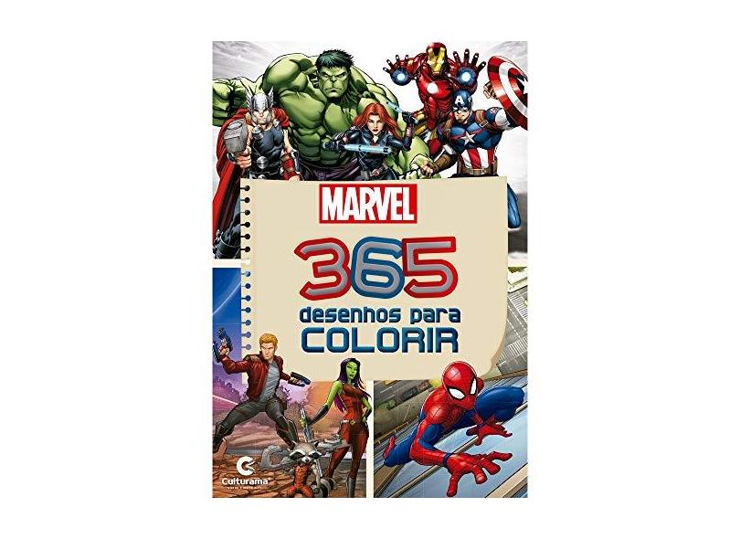 365 Desenhos Marvel - Naihobi Steinmetz - 9788594721914