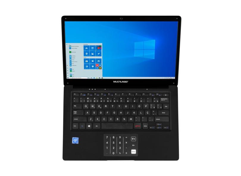 Notebook Multilaser Legacy Quad-Core Processor 4 GB de RAM 64.0 GB 14 " Windows 10 PC260