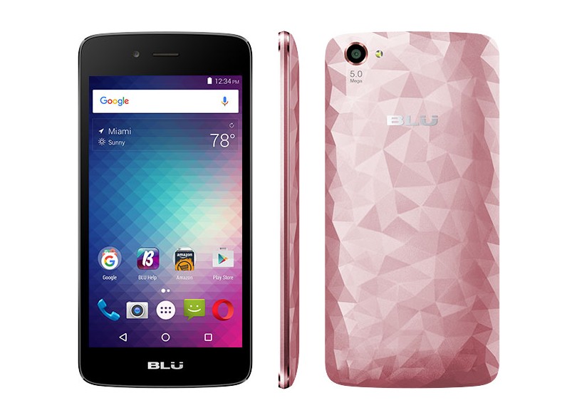 Smartphone Blu Specialty Diamond M 4GB D210 2 Chips Android 6.0 (Marshmallow) 3G Wi-Fi