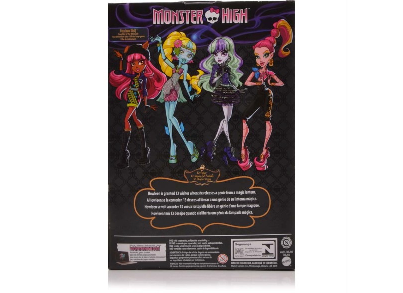 Boneca Monster High 13 Wishes Howleen Wolf Mattel