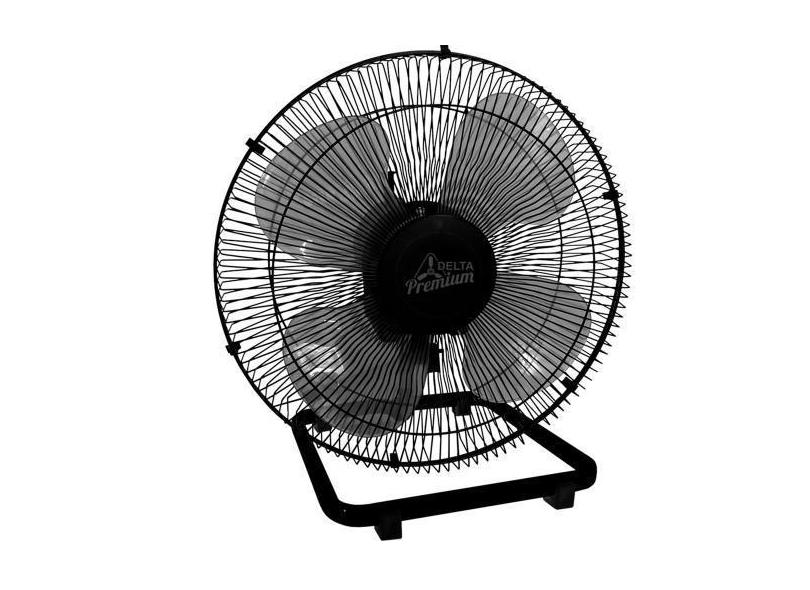 Ventilador De Mesa 50cm Venti Delta Preto Premium 170W Bivolt