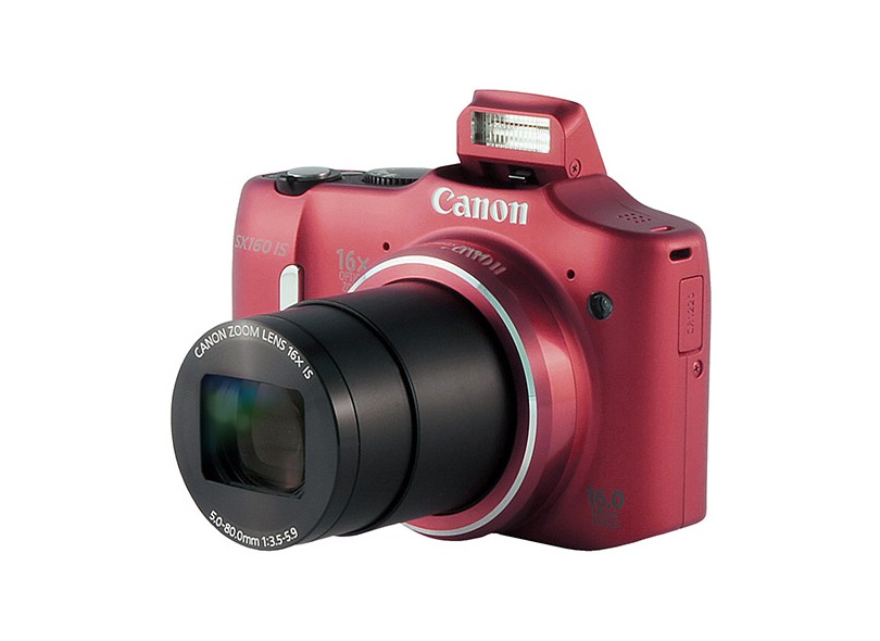 Câmera Digital Canon PowerShot 16 MP HD SX160 IS