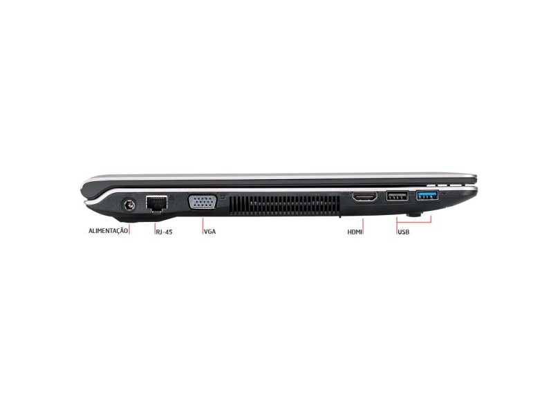 Notebook Positivo Premium Intel Core i3 4005U 2 GB de RAM HD 500 GB LED 14 " Windows 8.1 XS7010