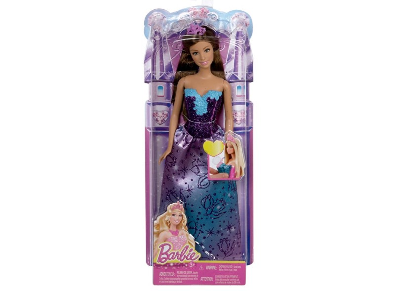 Boneca Barbie Mix & Match Princesa Roxa Mattel