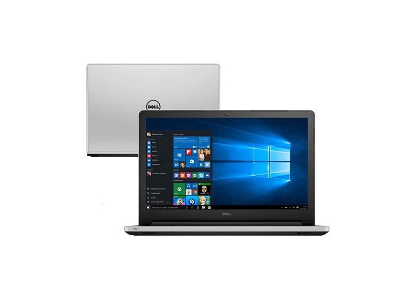 Notebook Dell Inspiron 5000 Intel Core i5 5200U 8 GB de RAM HD 1 TB LED 15.6 " GeForce 920M Windows 10 I15-5558-B40