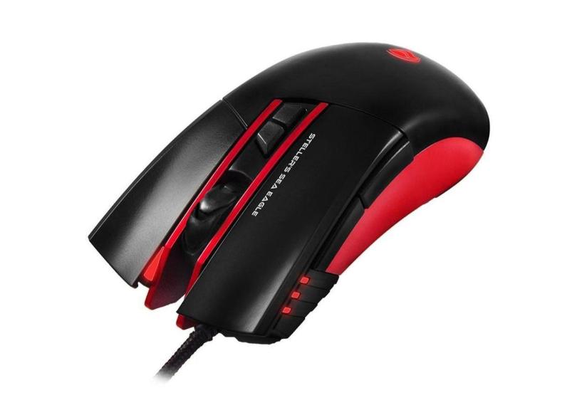 Mouse Gamer C3 Tech Stellers - 3200dpi - 1ms - 7 Botões - com LED - MG-200BRD