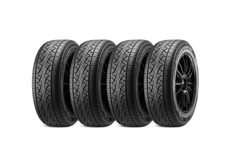 Kit 4 Pneu Pirelli Aro 17 215/60r17 100H XL TL Scorpion HT JP