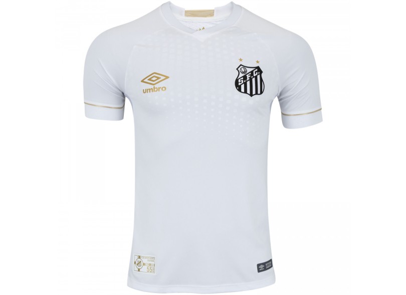Camisa Jogo Santos I 2018/19 com Número Umbro
