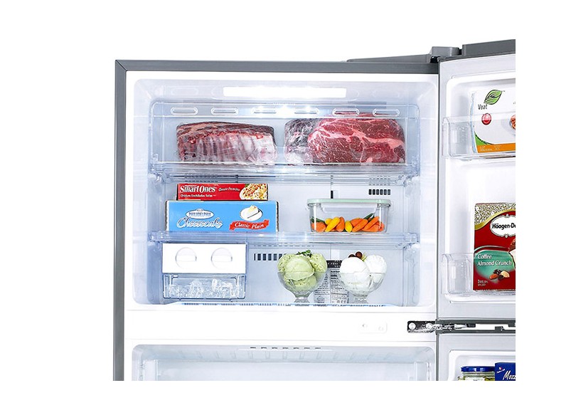 Geladeira LG Inspiration Frost Free Duplex 467 Litros Inox GR-B637GSQ