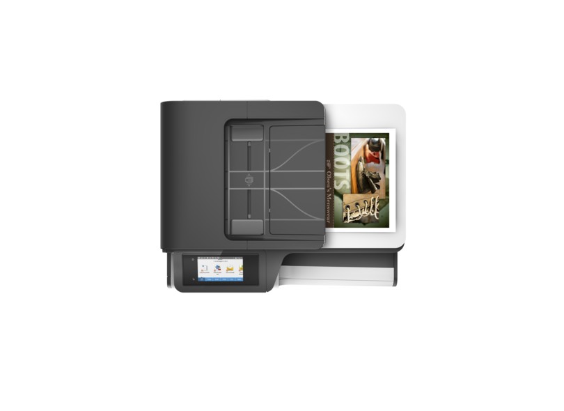 Impressora HP PageWide Pro MFP-577DW Jato de Tinta Colorida Sem Fio