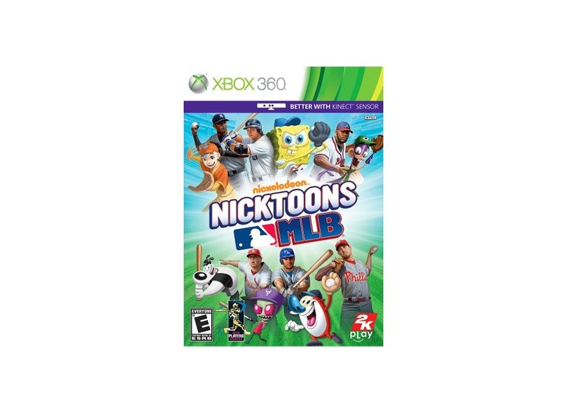 Jogo Nicktoons Mlb 2K Xbox 360