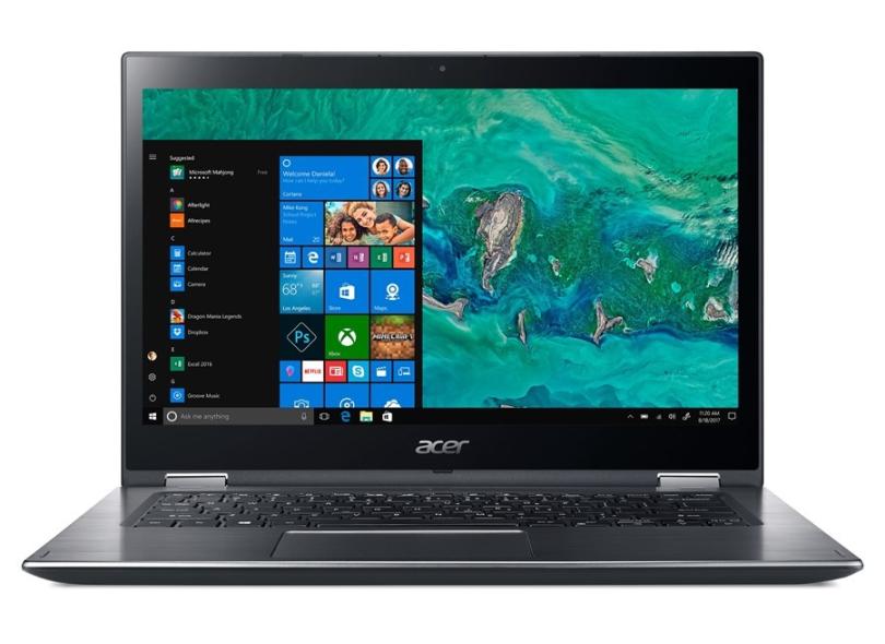Notebook Conversível Acer Spin 3 Intel Core i3 7020U 7ª Geração 4 GB de RAM 1024 GB 14 " Touchscreen Windows 10 SP314-51-31RV