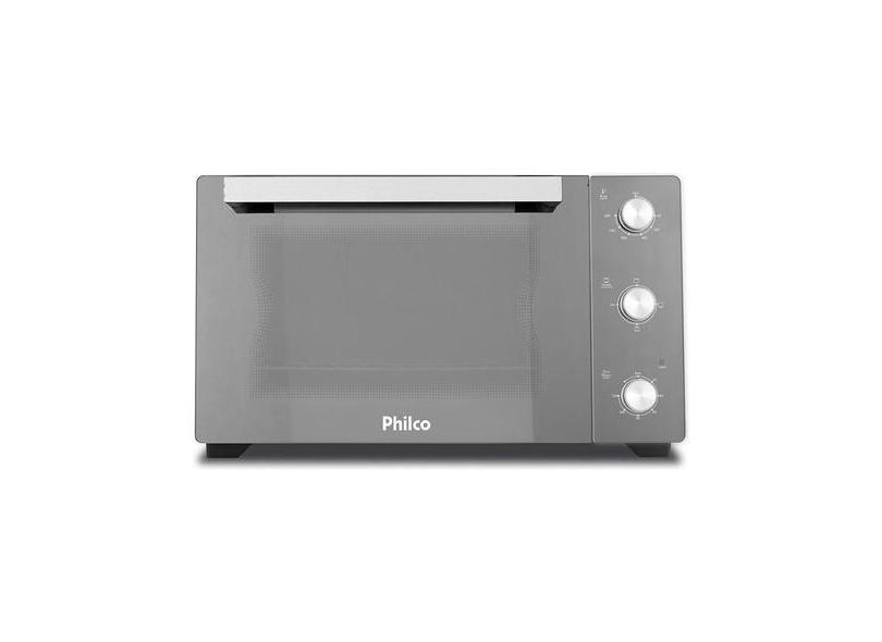 Forno Elétrico Philco 50 Litros Prata Espelhado Pfe50pe 110v PFE50PE