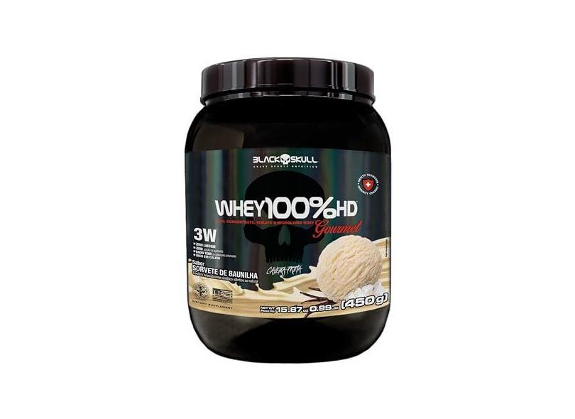WHEY 100% HD GOURMET BAUNILHA 450G