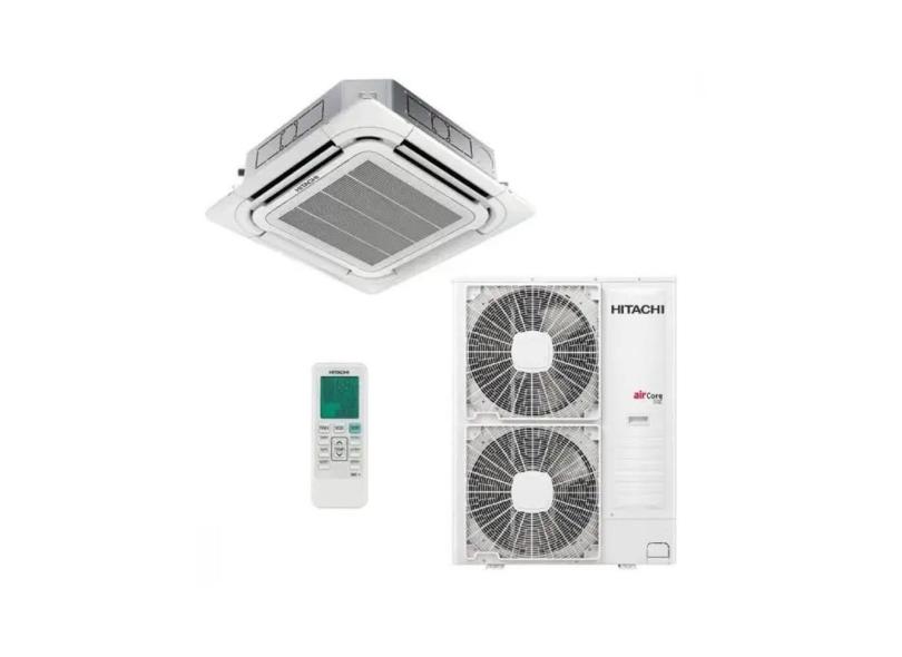 Ar Condicionado Inverter Cassete Hitachi Air Core 56.000 Btus Quente e Frio 220v 4 Vias