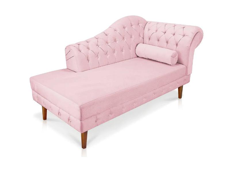 Divã Suede Mônaco 165cm D'Rossi